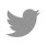 Gris Icono Twitter